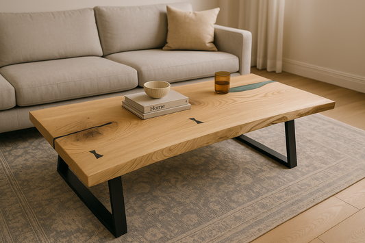 Custom Live Edge Coffee Table