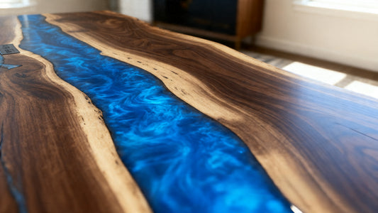 Custom Live Edge Dining Table