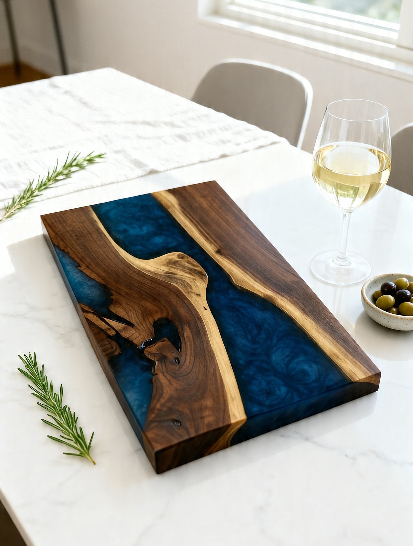Custom Live Edge Charcuterie Board