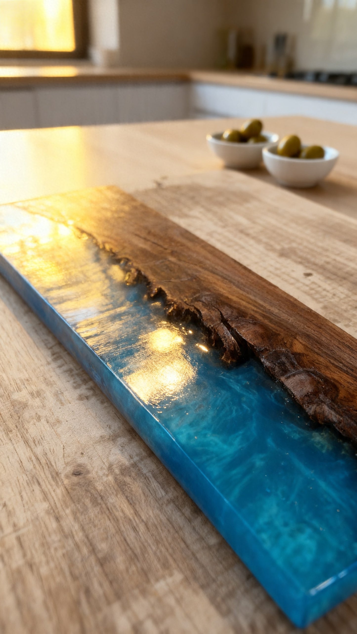 Custom Live Edge Charcuterie Board