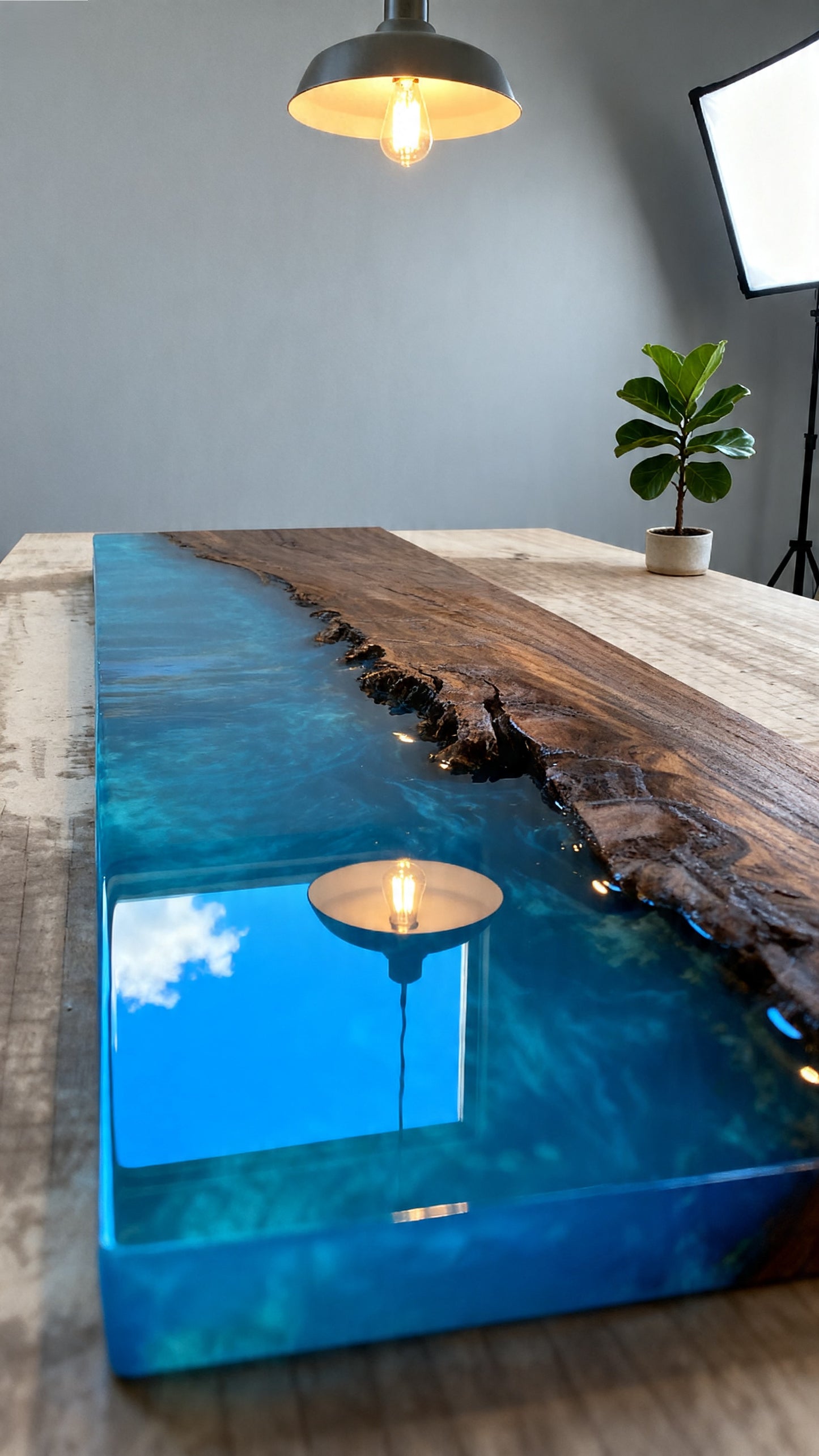 Custom Live Edge Charcuterie Board