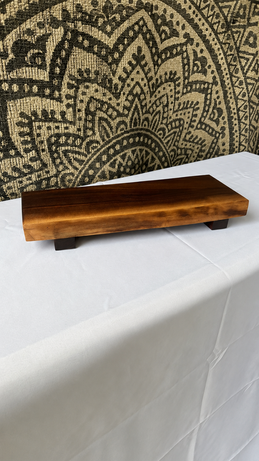 Wood Pedestal Stand