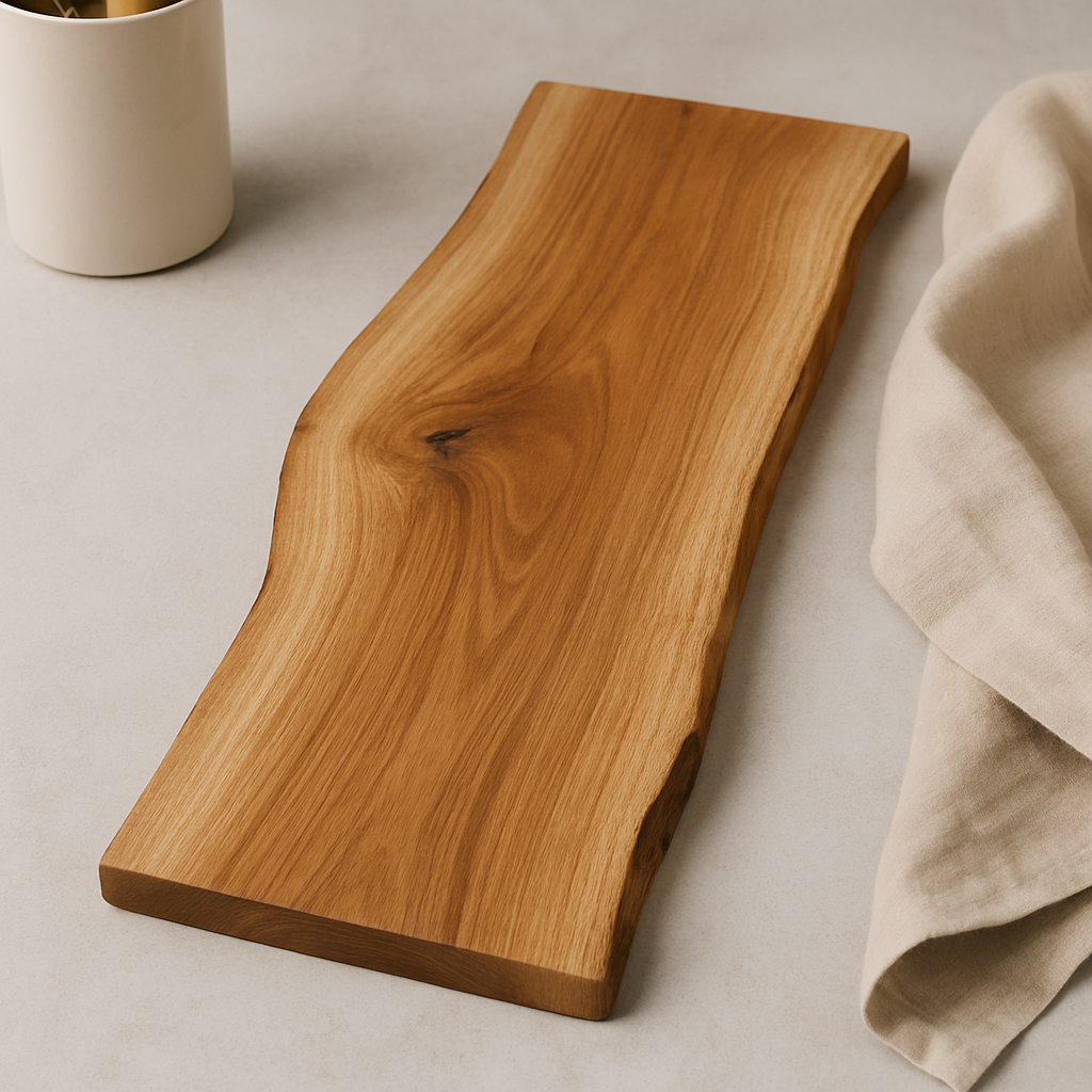 Custom Live Edge Charcuterie Board
