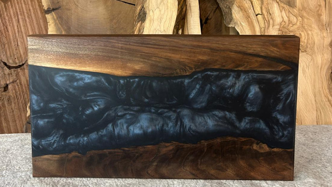 Custom Live Edge Charcuterie Board